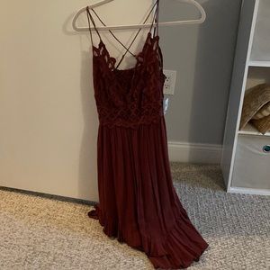 Free people size large mocha dress